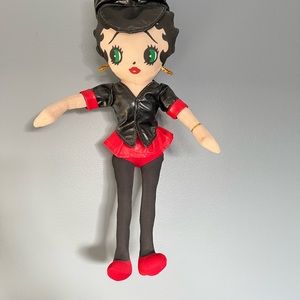 BETTY BOOP Biker Vintage Doll